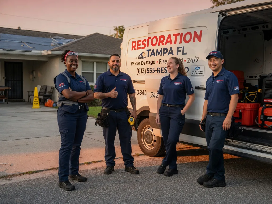 Water Damage Restoration company in North Salem, IN