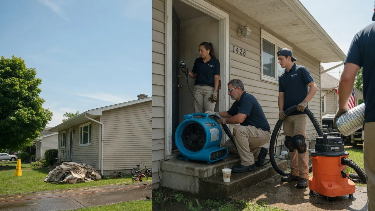 Water Damage Restoration in North Salem, IN near me